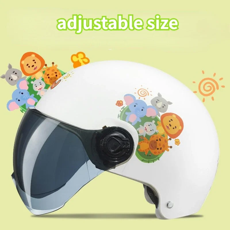 57-59cm Child Motorcycle Riding Helmet Kids Safety Sun Protection Motocross Motorbike Helmet Four Season Capacete De Moto