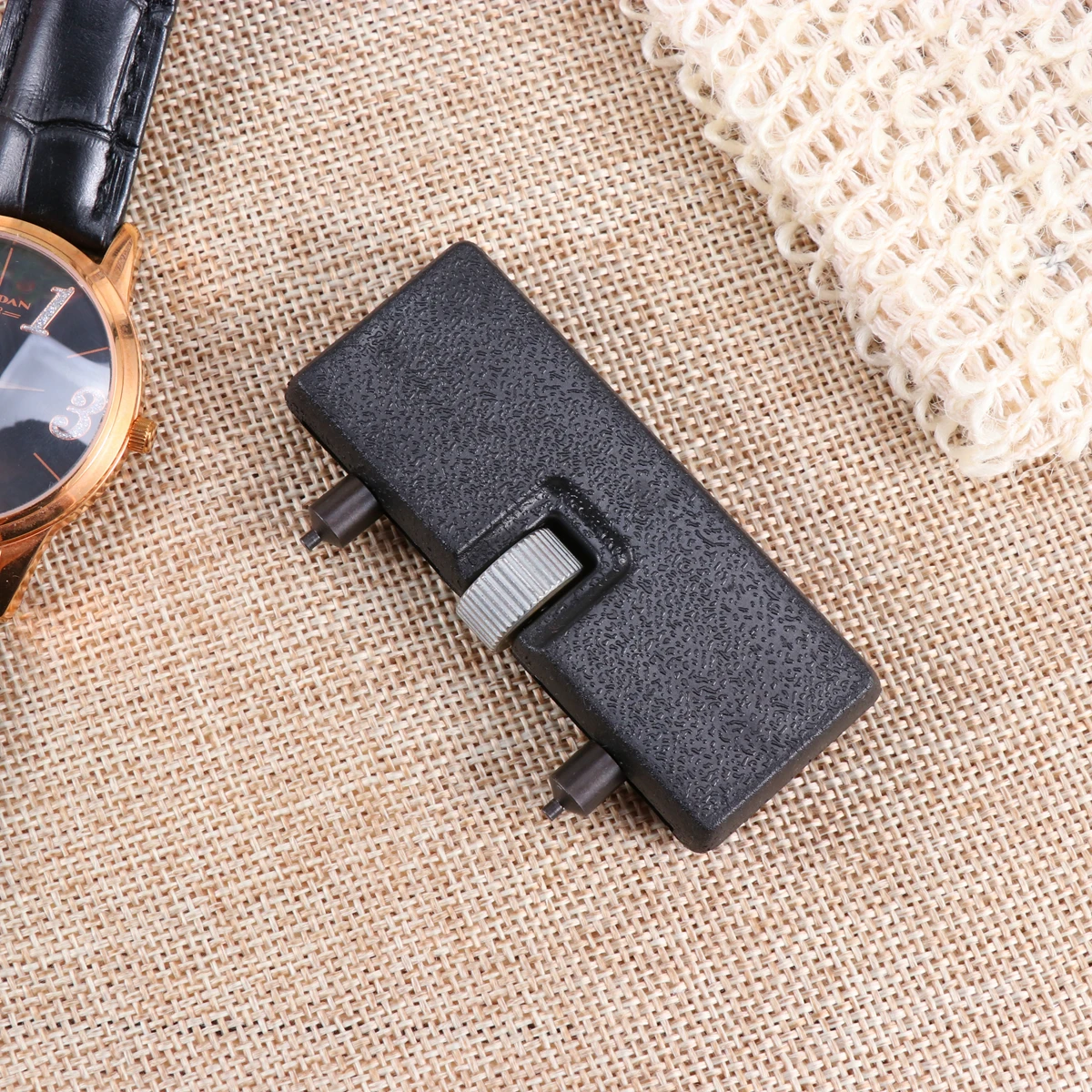 

Adjustable Back Case Opener Watch Repair Tool Waterproof Watchmaker Holder Durable Strong Material Water Resistant Diy