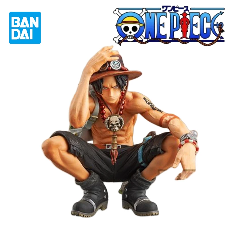 

Original Bandai One Piece KING OF ARTIST Ace Anime Figures Model Trendy Toys Doll Boys Girls Birthday Gifts Collectible Desktop