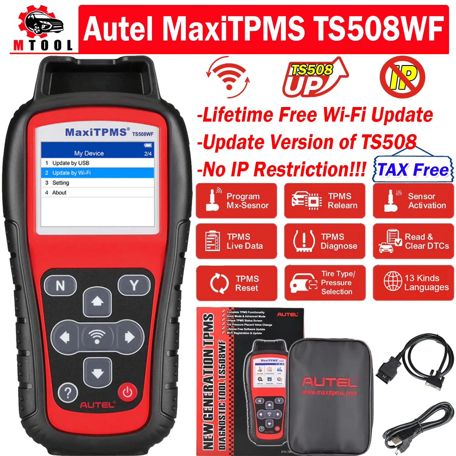 Autel Maxitpms TS50…