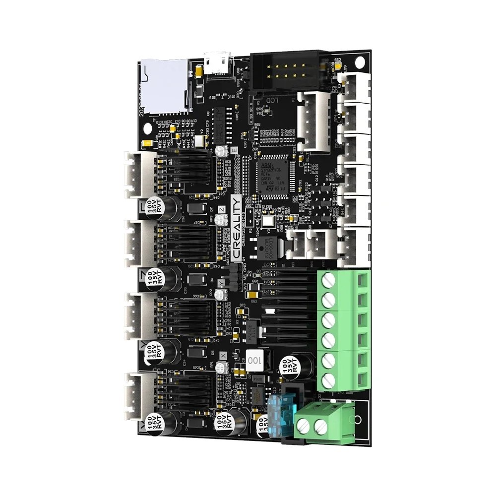 CREALITY E3 Free-runs Silent Motherboard Upgrade Kit 32bit ARM Cortex-M4 Support Marlin and Klipper Firmware Motor Drive TMC2209