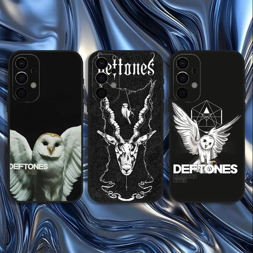 

Band D-Deftones Phone Case For Samsung S25,S24,S21,S22,S23,S30,Ultra,S20,Plus,Fe,Lite,5G Black Cover