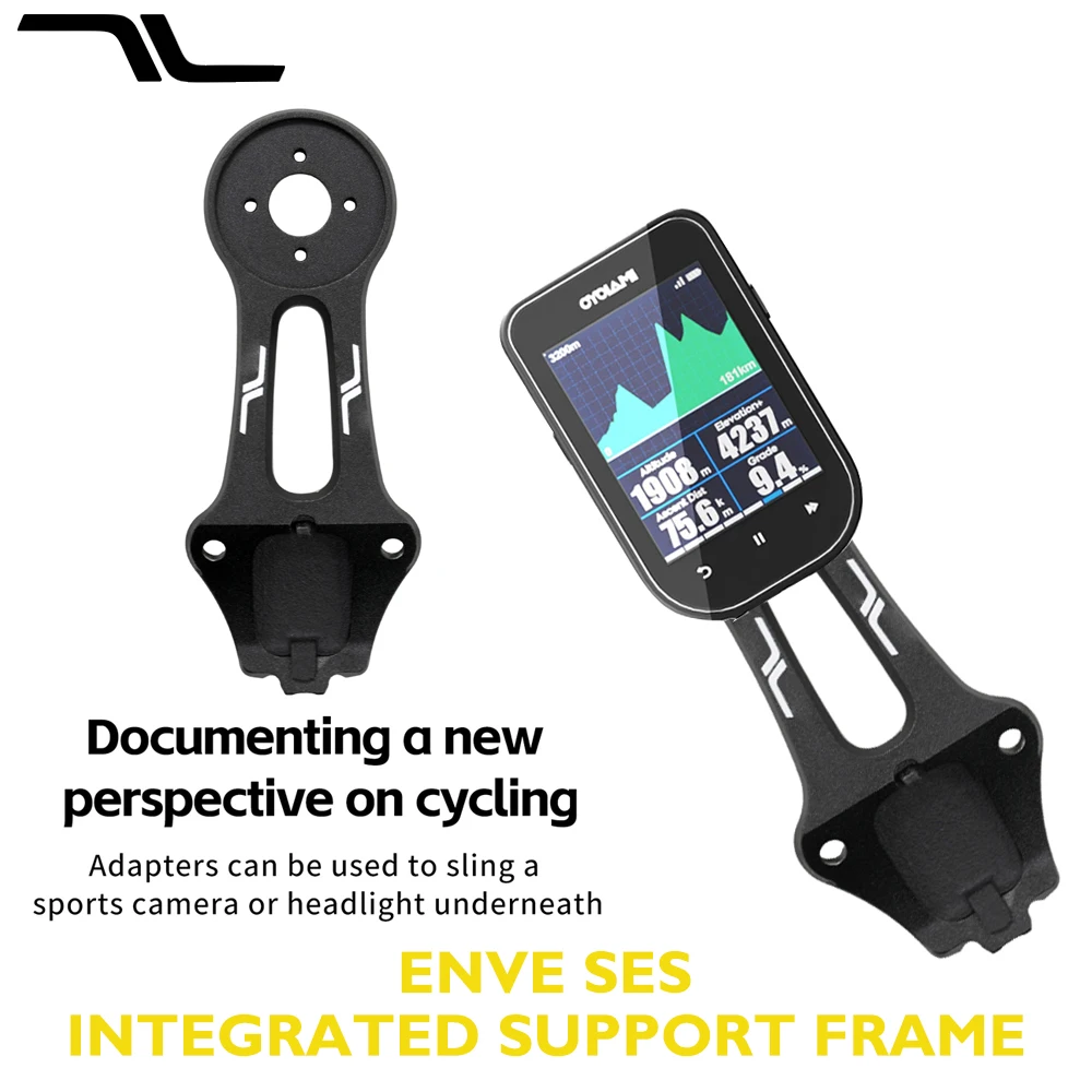 

Professional Bike Computer Mount for SES AR Integrated Handlebar Compatible with Wahoo, Garmin Edge Road Bicycle GPS Accessory