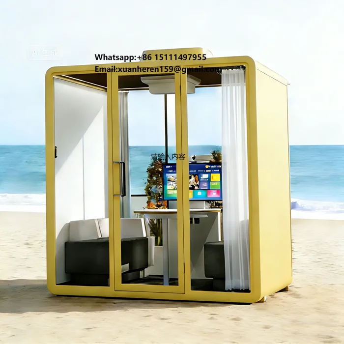 Modern design garden office pod customized outdoor home office shed ready made office cabins houses tiny house in backyard