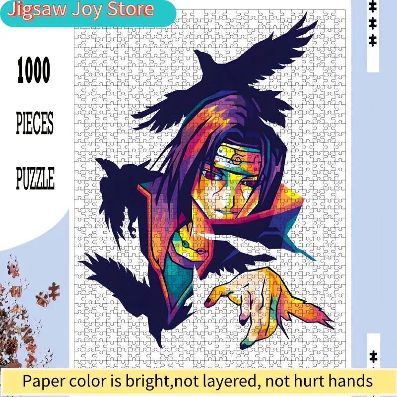 

1 Box of of Popular Anime Puzzle 50*70 Cm/19.7*27.6 Inches, Adult Vitality Large Puzzle, Production Fun, Suitable for Home Dec