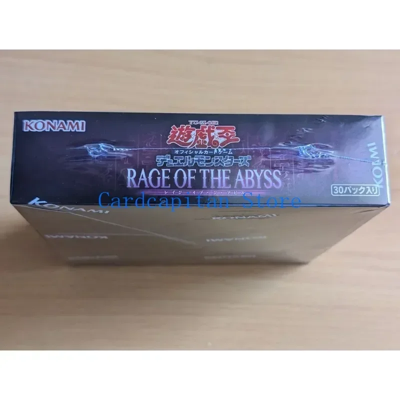 Yugioh Card Game Konami Official Box- RAGE OF THE ABYSS Booster Box Japanese Sealed