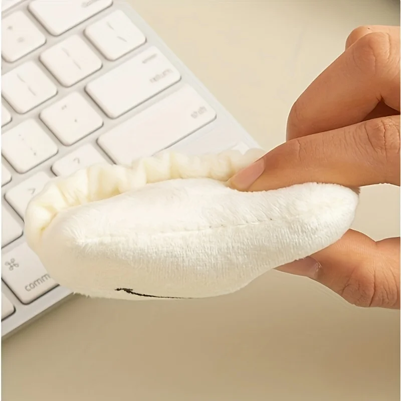Bantalan Pergelangan Tangan Spons untuk Kantor Ringan, Pergelangan Tangan Komputer, Alat Bantu Kenyamanan Mengetik, Desain Mousepad Lucu, Bantalan Ringkas