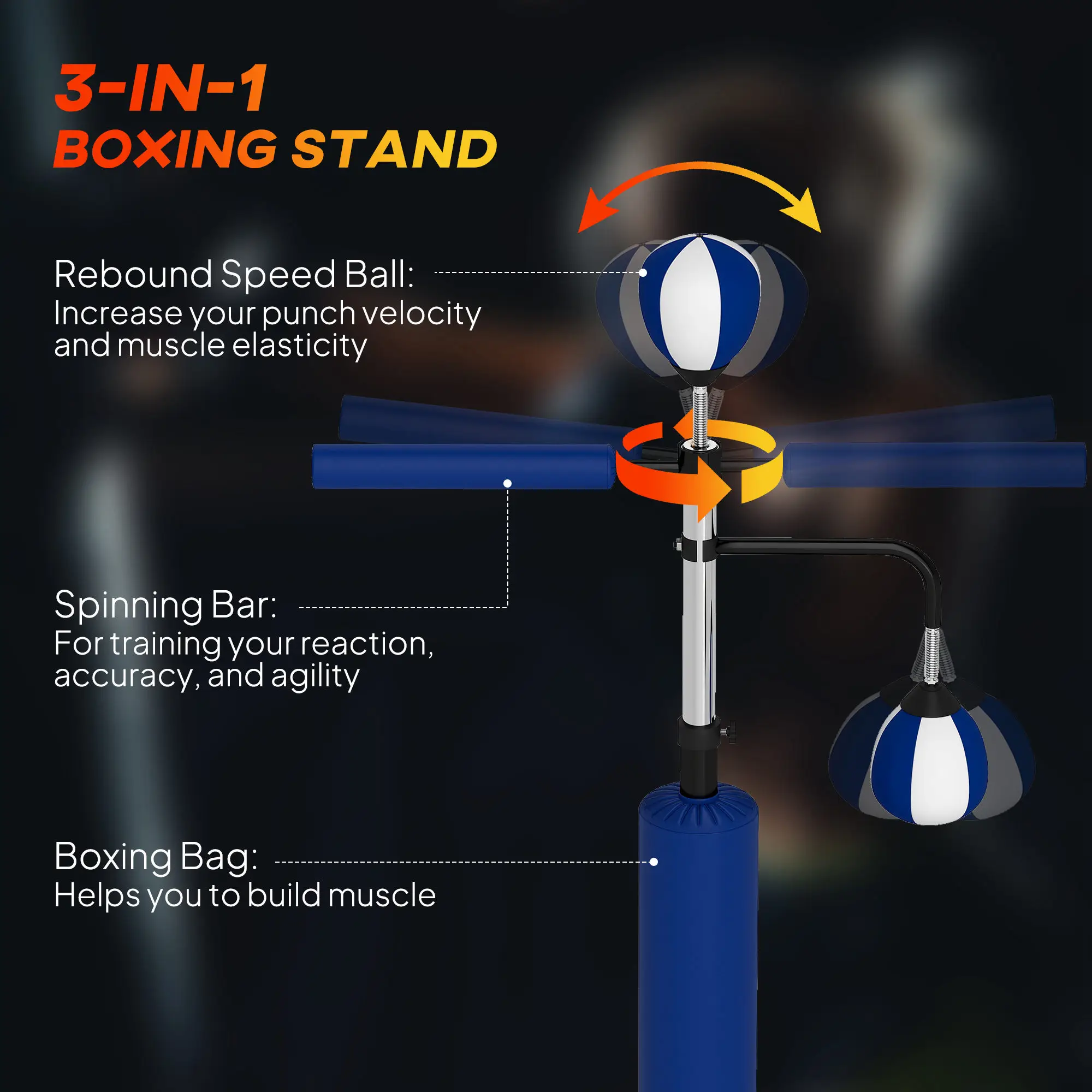 4.6-6.7 Hızlı Boks Torbası Sta - Boxing Punching Bag incelemesi ve fiyatı