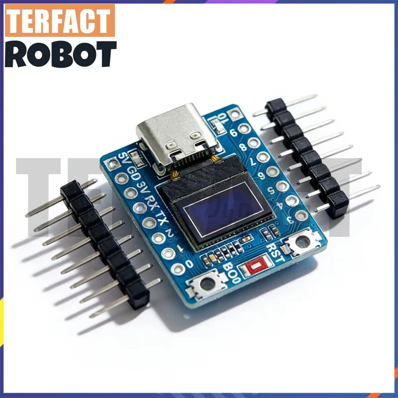 ESP32-C3 OLED development board with 0.42 inch OLED module ceramic antenna wifi Bluetooth ESP32 supermini development board