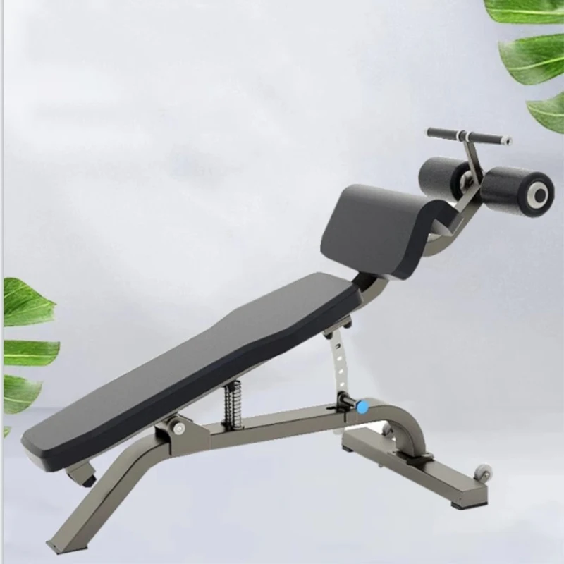 Adjustable abdominal muscle board multi-functional professional supine board home gym sit-ups waist and abdominal exercise