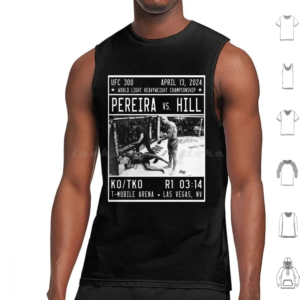 Hands Of Stone Tank Tops Vest Sleeveless Alex Pereira Jamahal Hill Poatan Sweet Dreams 300 Mixed Martial Arts Ultimate