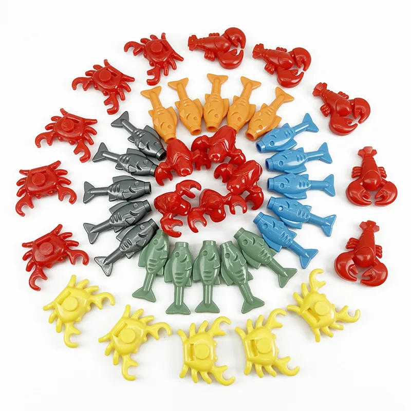 Compatible With Lego Food Complete Accessories Fruit And Vegetable Ingredients Assembled Toys Moc Building Blocks Small Particle