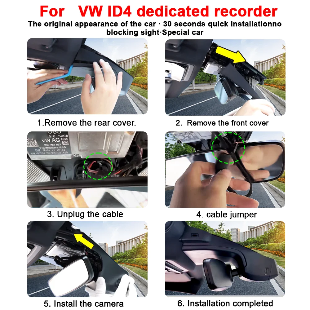 التوصيل والتشغيل المخصص لسيارة VW Volkswagen ID 4 ID4 ID 4 AWD Pro S X GTX Plus CROZZ CROSS #5