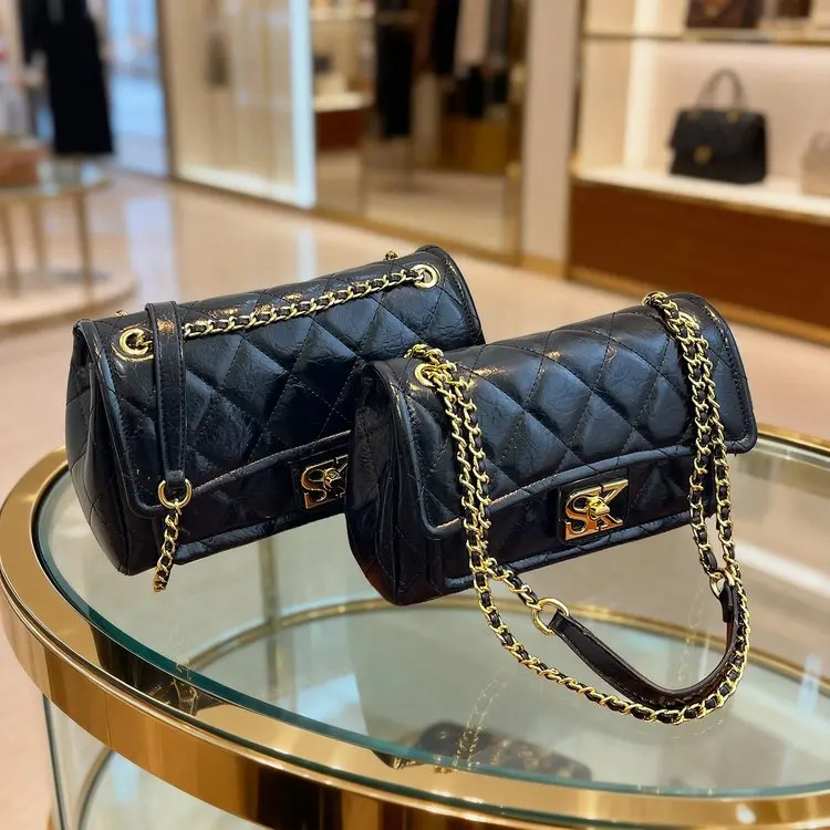 Luxury Trendy Retro Diaper Bag For Women Unique Vintage Crossbody Handbag Classic Designer Leather Elegant Messenger Purse