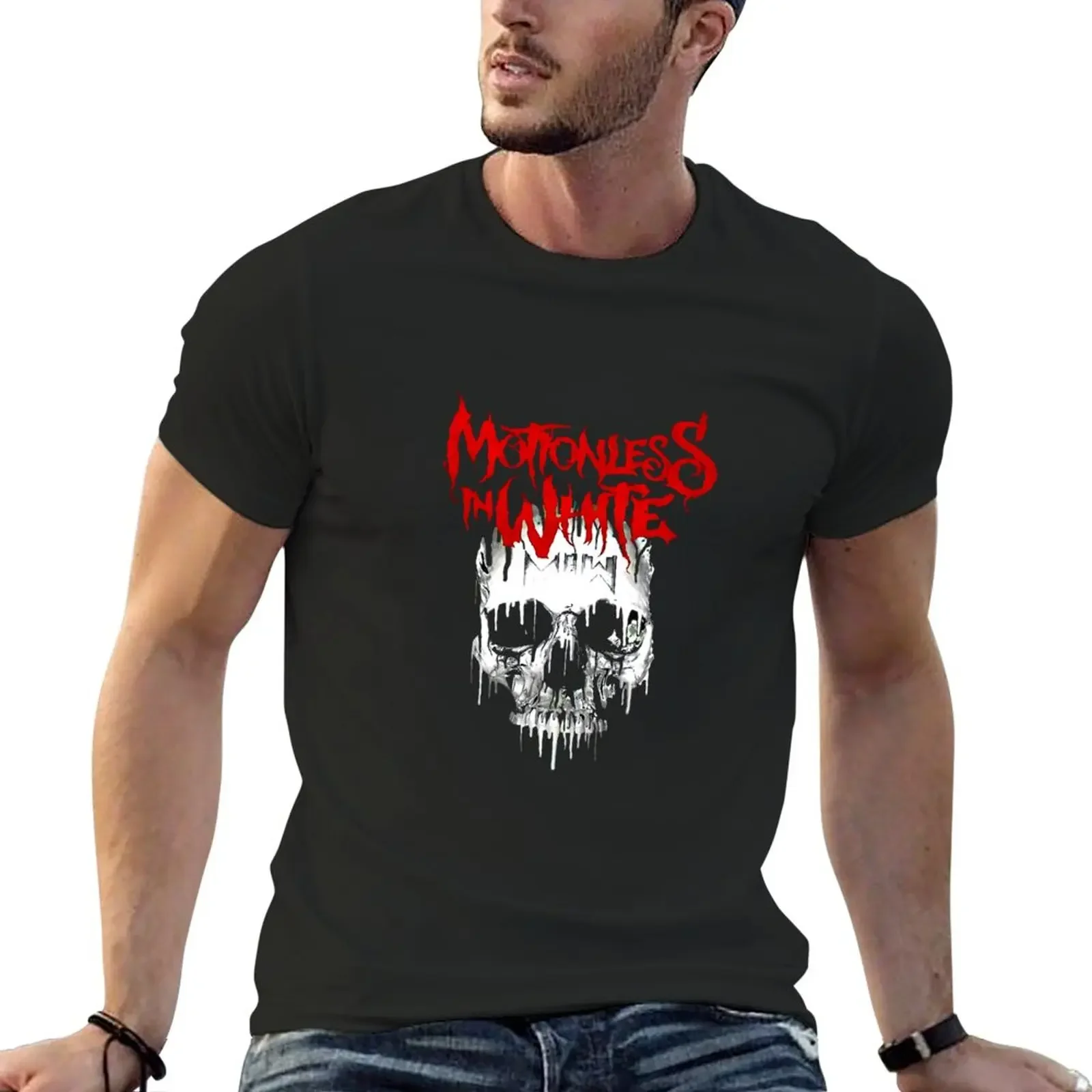 New Skull MIW ..Motionless White ===Trending 1 Motionless in white T-Shirt T-Shirt