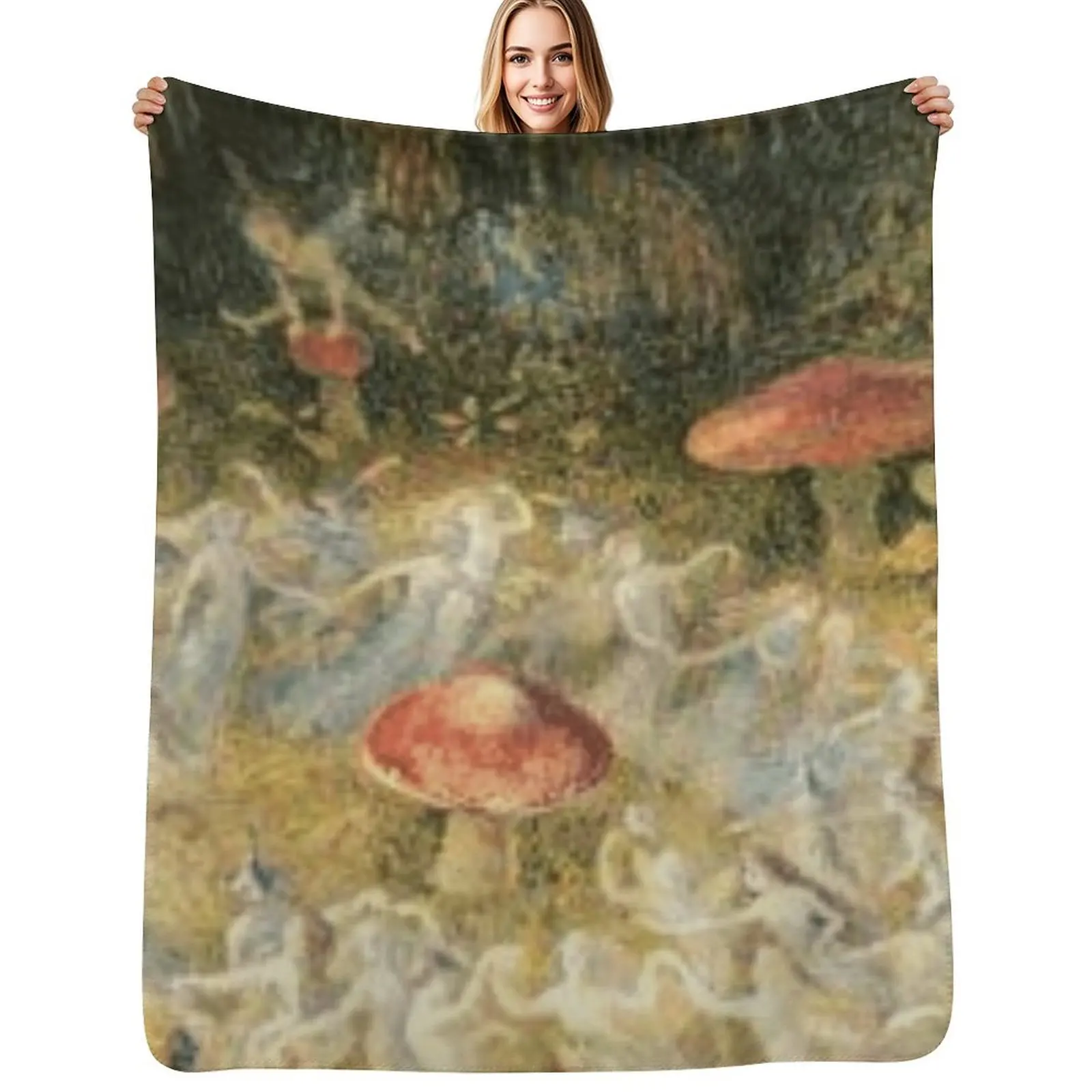 

Robert Doyle: In Fairyland Illustration, Vintage Art Throw Blanket blankets and throws Extra Large Throw cosplay anime Blankets