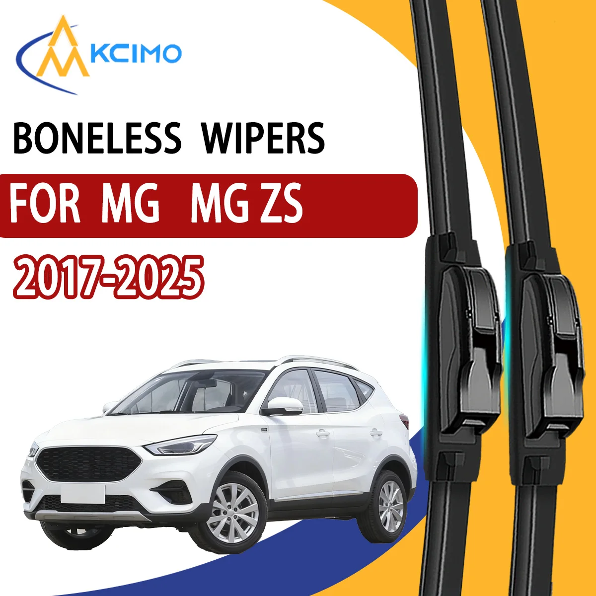

2Pcs Front Windshield Wiper Blades For MG MG ZS 2017-2025 Windscreen Window Car Accessories