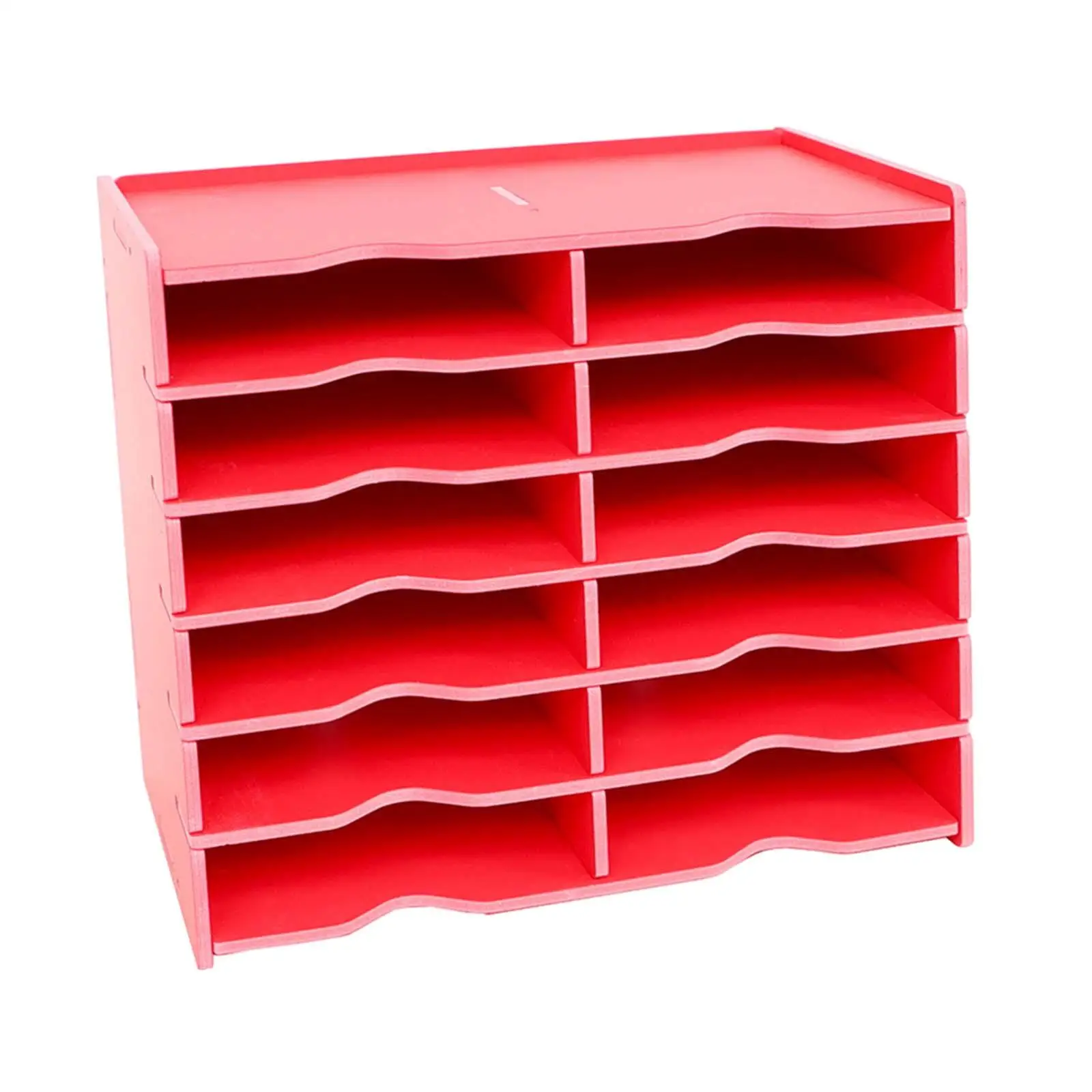 Diamond Craft Tray Rack Compact PVC Organizer Holder for DIY Accessories Bead Sorting Desk Storage Solution