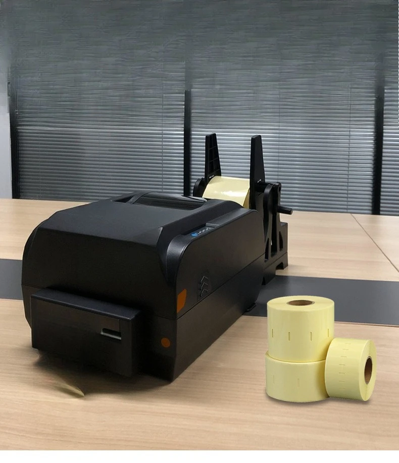Transparent label printer, heat transfer cosmetic food, dry glue sticker barcode machine, high-precision barcode machine