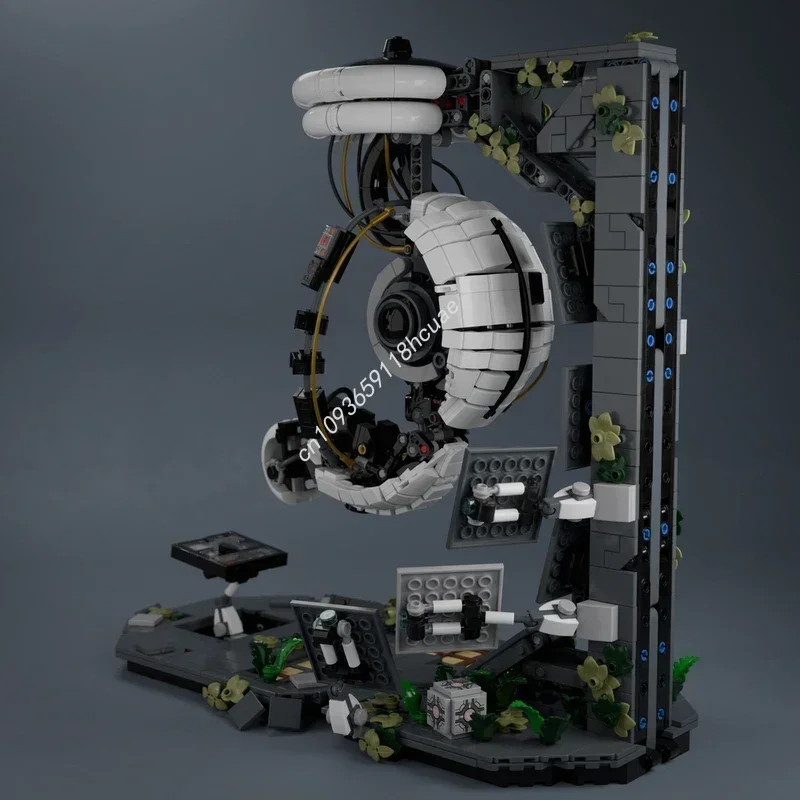

New 1867PCS GLaDOS - Portal 2 Famous Game Icons Scenario Architecture Moc Building Blocks Model Diy Creative Assembly Toys Gifts