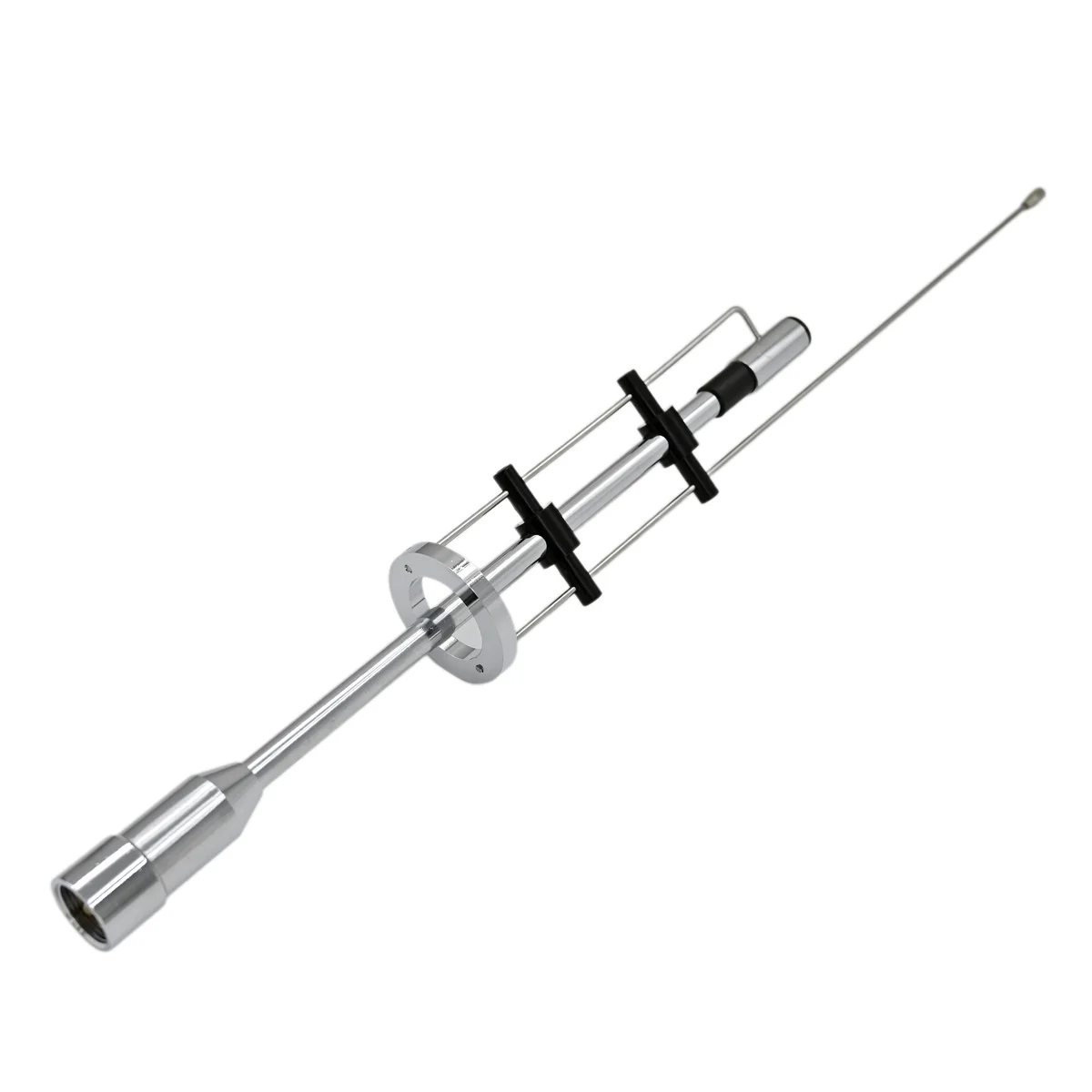 CBC435 Antenna 15.4in UHF VHF Dual Bands 2m 70cm 144MHz 430MHz PL259 Plug 3.5dBi Stainless Steel Gain Car Radio Aerial