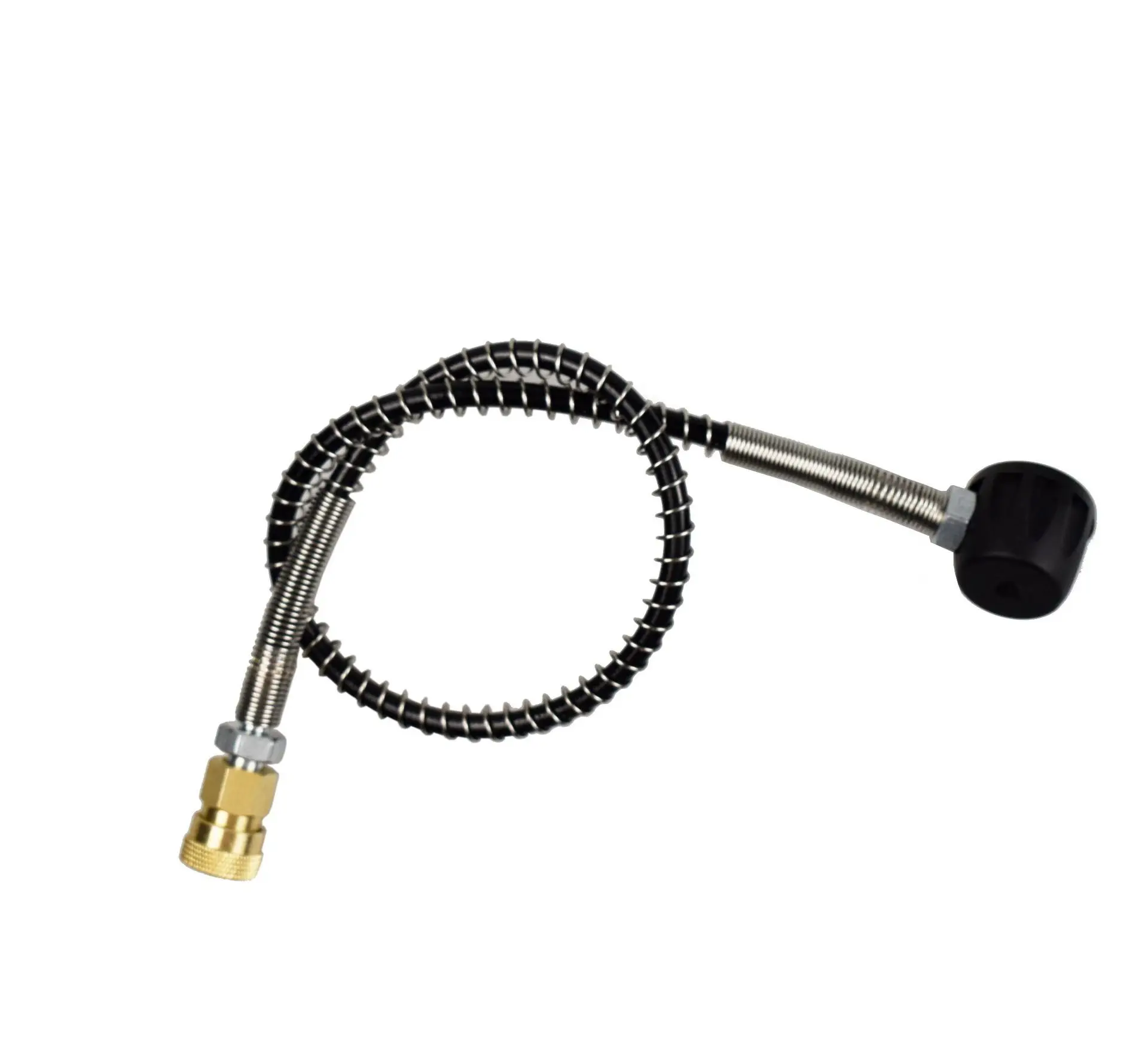 Adattatore DIDEEP testa giogo a connettore di gonfiaggio rapido da 8 mm per un facile gonfiaggio