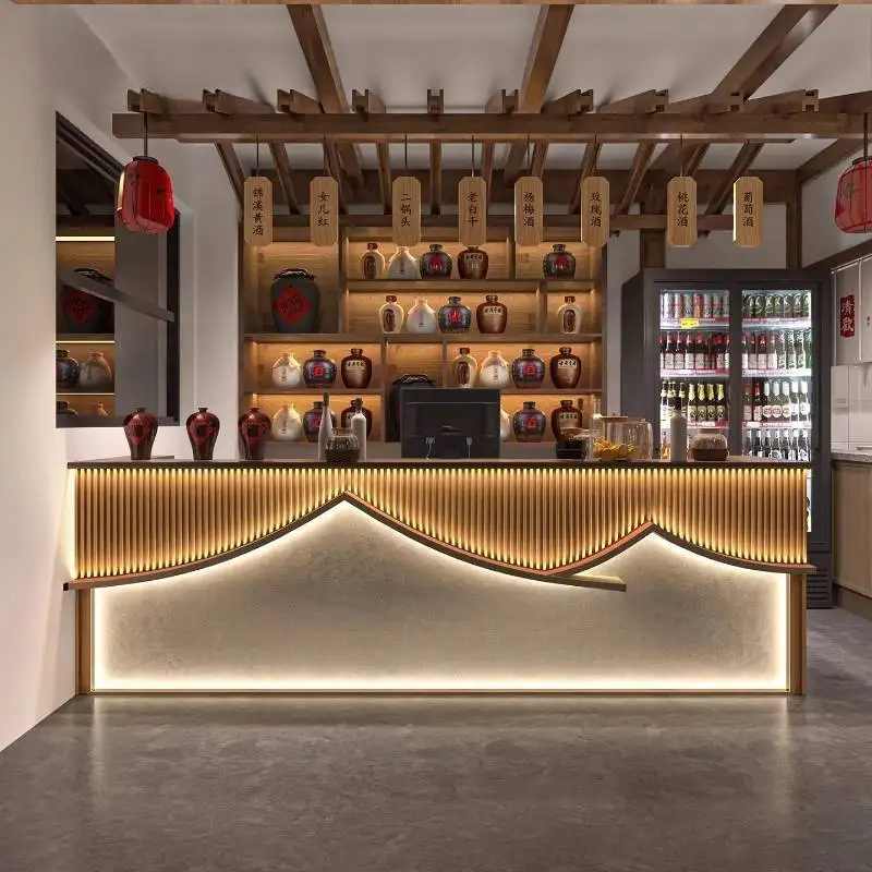 

Led Hotels Modern Reception Desks Restaurant Large Design Luxury Reception Desks Front Cashier Biurko Do Recepcji Furniture