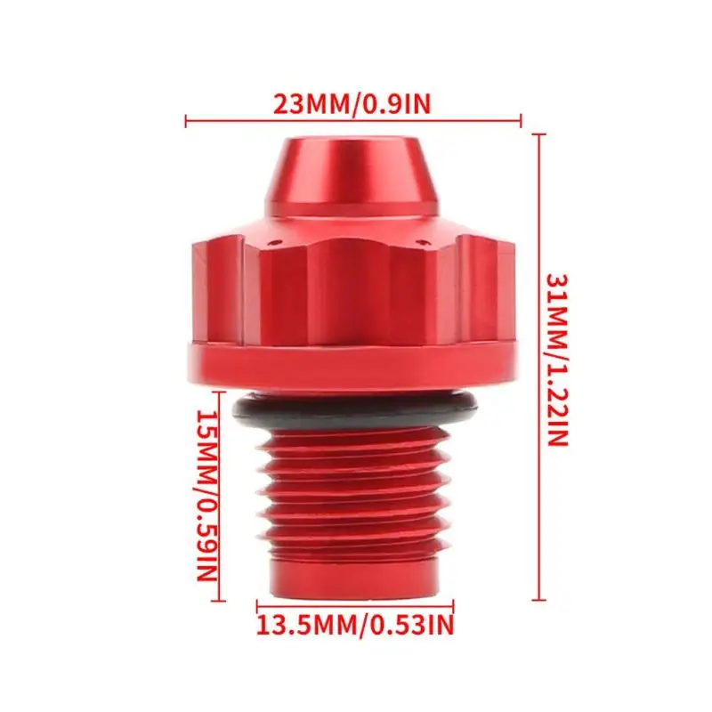 Motorcycle Modification Gear Fasteners Aluminum Alloy Anti-Loose Durable Screws Perfect Fit For NMAX155 Motorbike Customization