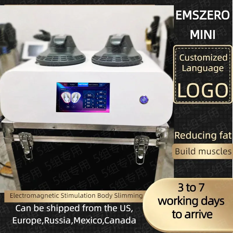 แบบพกพา EMSzero Mini แม่เหล็กไฟฟ้าเครื่องกระตุ้นกล้ามเนื้อแบบพกพา EMS Body Slimming Body Sculpting ลดน้ําหนัก