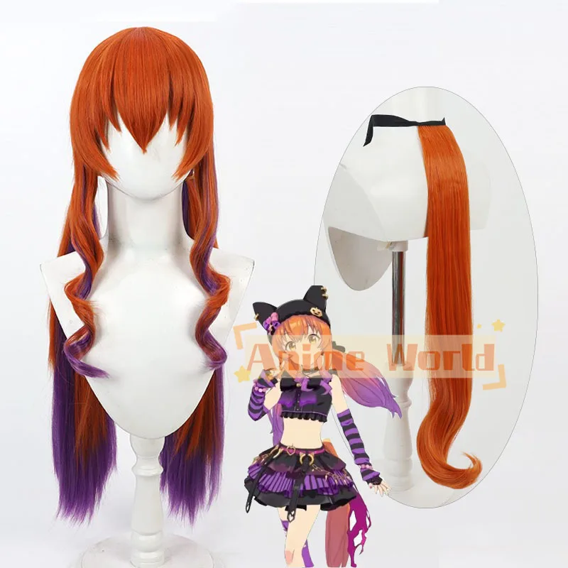 Perruque de Cosplay Anime Pretty Derby Mayano Top Gun, accessoires de fête de carnaval d'halloween, cheveux synthétiques en Fiber résistante à la chaleur + bonnet de perruque