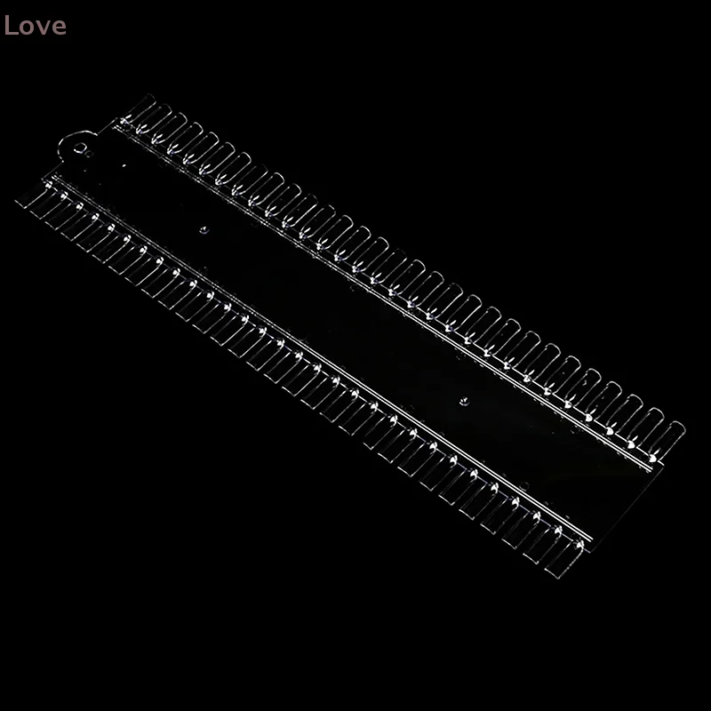 [L&P]60個/セット 付け爪チップ ネイルポリッシュパレットスタンド ショーツール フラットボトム マニキュア ソリッドプラスチック ネイルアートディスプレイツール