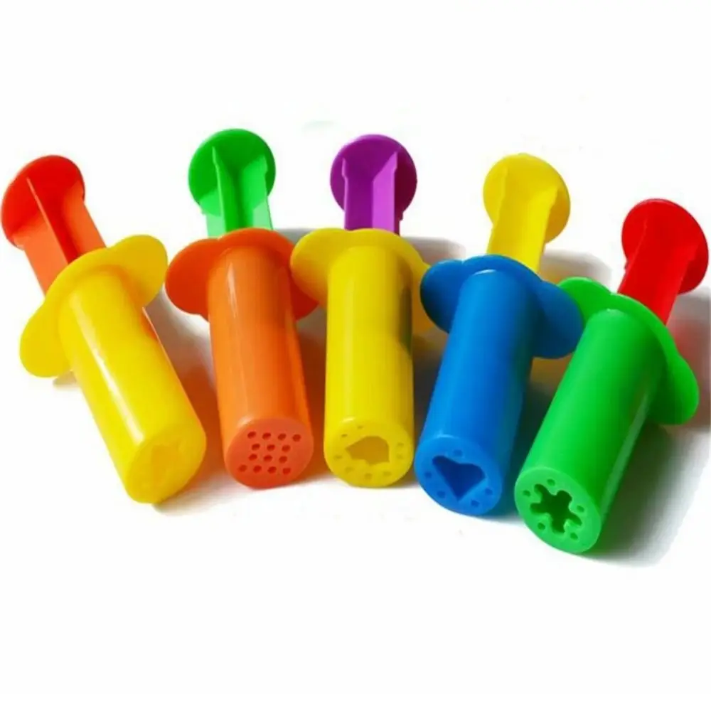 พลาสติก Playdough ชุดเครื่องมือดินของเล่นชุดเครื่องมือ 3D Plasticine เครื่องมือ Creative Deluxe ชุด Playdough ชุดดินแม่พิมพ์ DIY Clay