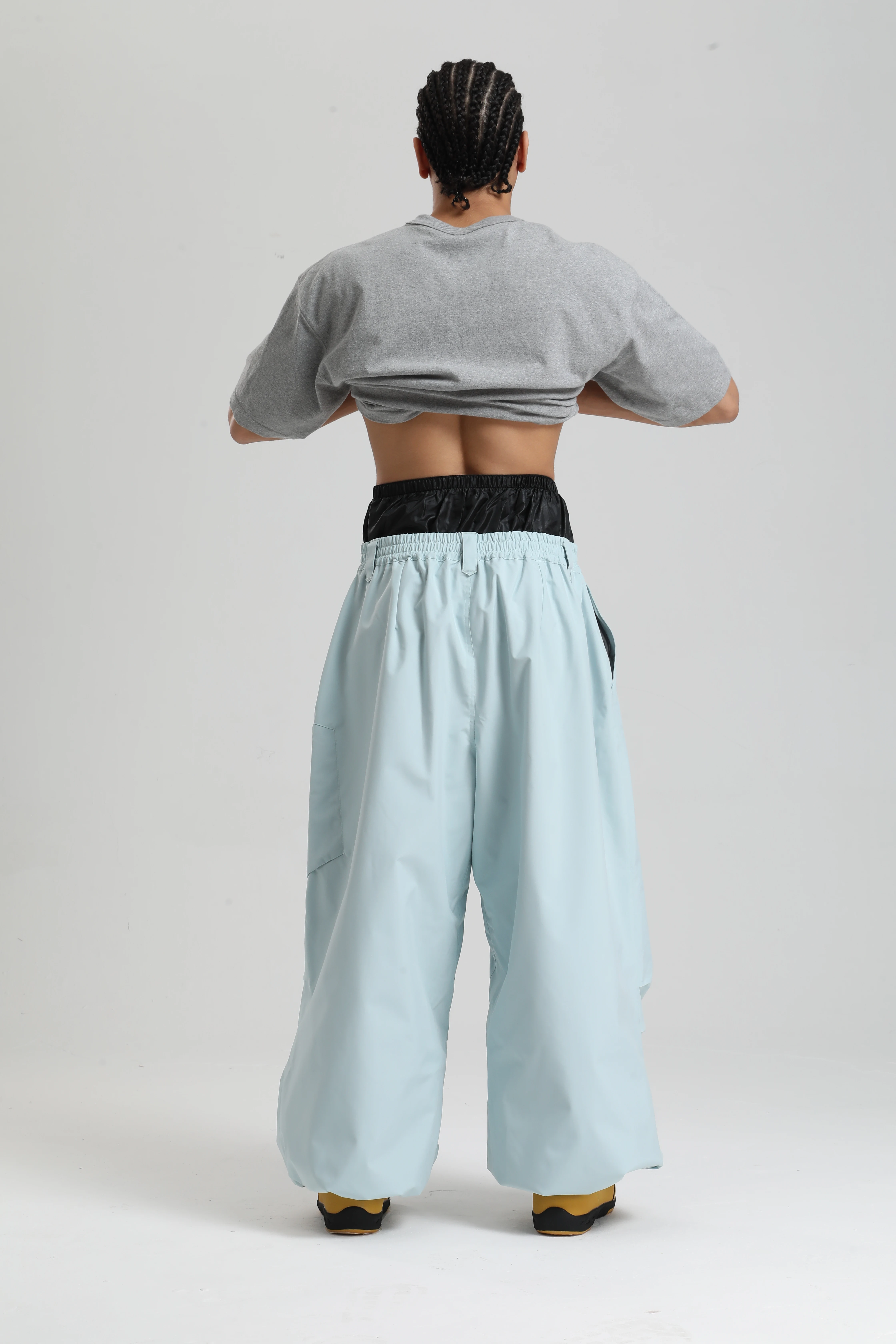 Gsou Snow Herren- und Damen-Snowboardhose, wasserdichte, winddichte Skihose, Thermo-Winter-Arbeitskleidung, lockere Passform, Outdoor-Sportbekleidung – Detail 17