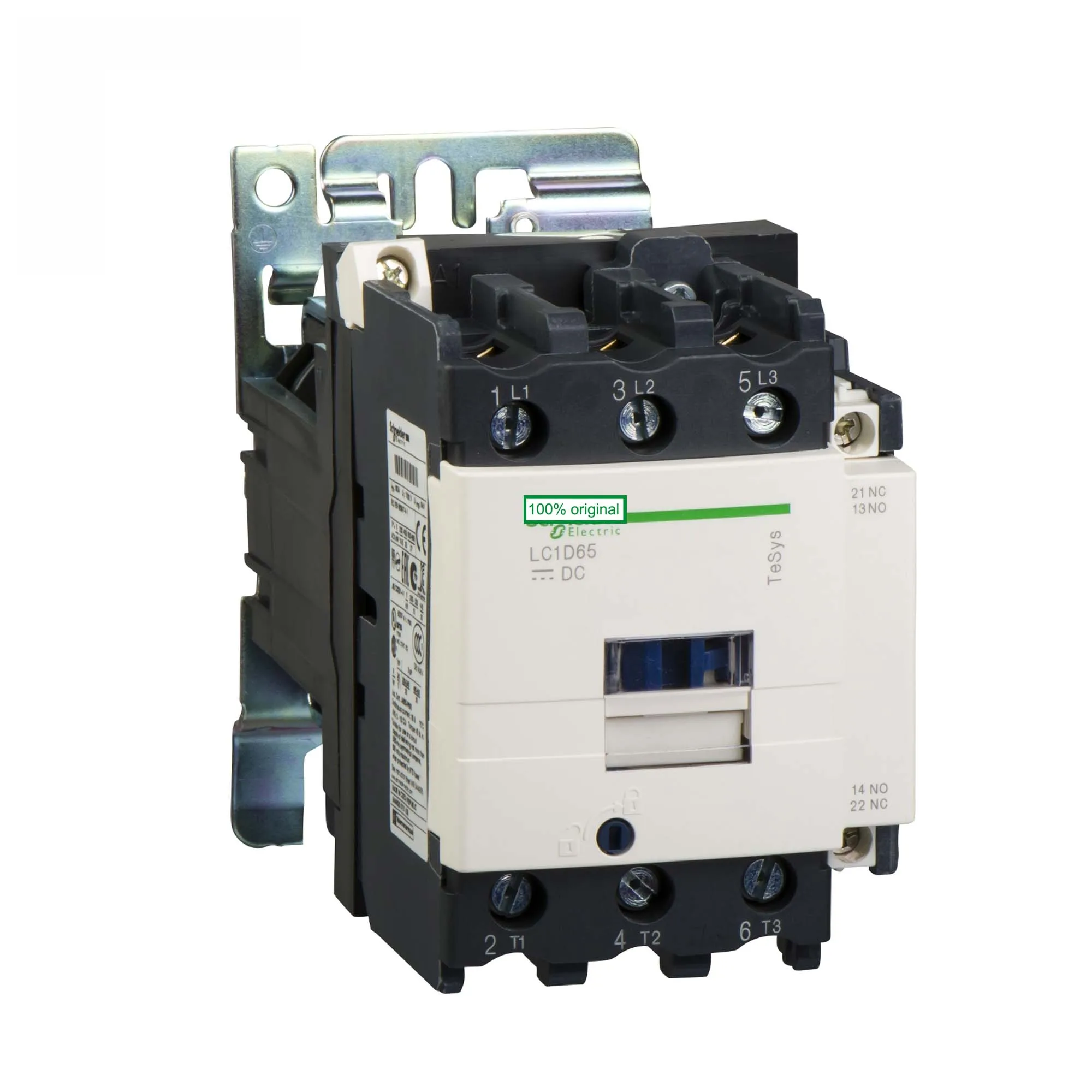 Tesys D Series 3P 48V 95A AC Magnetic Contactor LC1D95E7C Original FR Alibabapay | Paypal | Western Union | Bank Transfer 3 NO