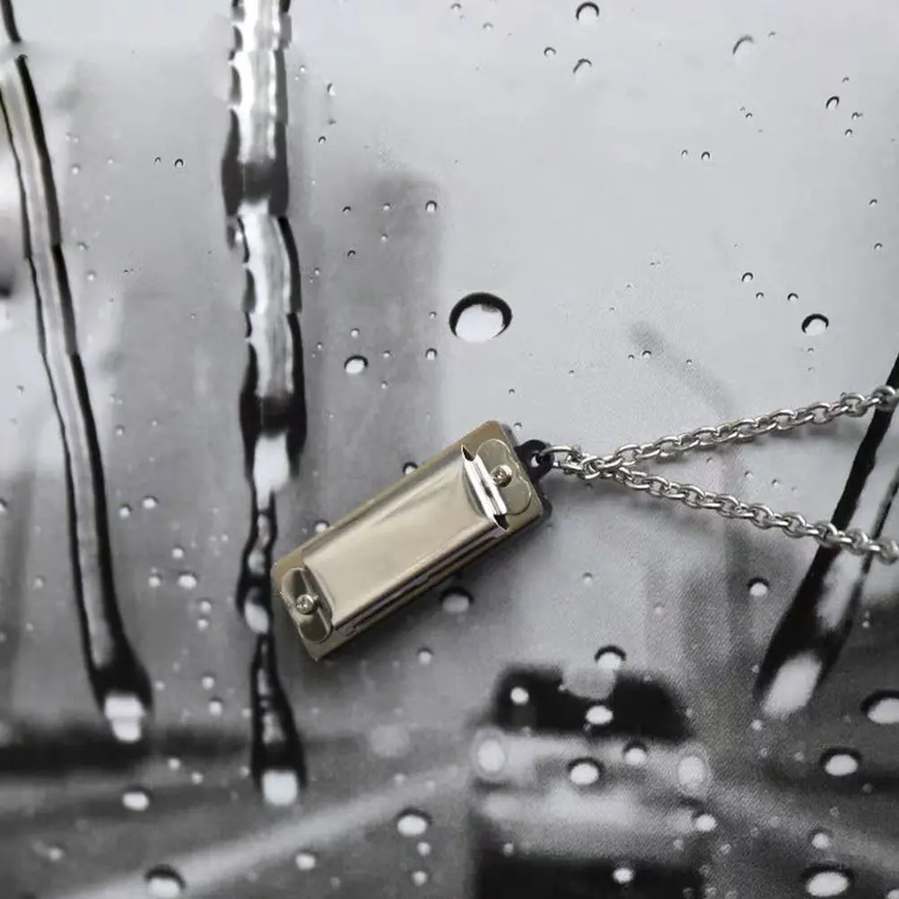 

2Pcs Compact Harmonica Necklace Decorative Pendant Perfect for Party Performances