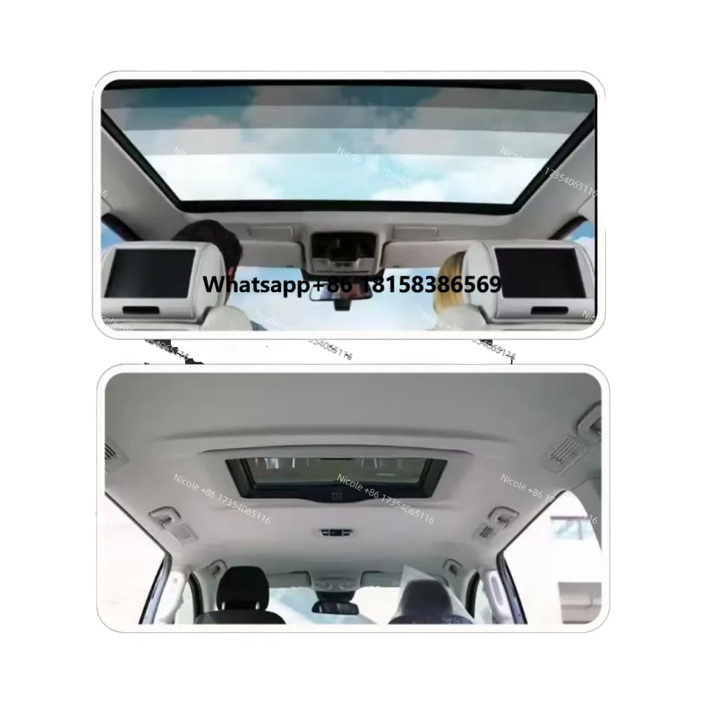 

Car Parts Sunroof Size 860*495mm 750*450mm Aftermarket Electric Universal Sunroof Skylight Glass Car Windows Factory Wholesale