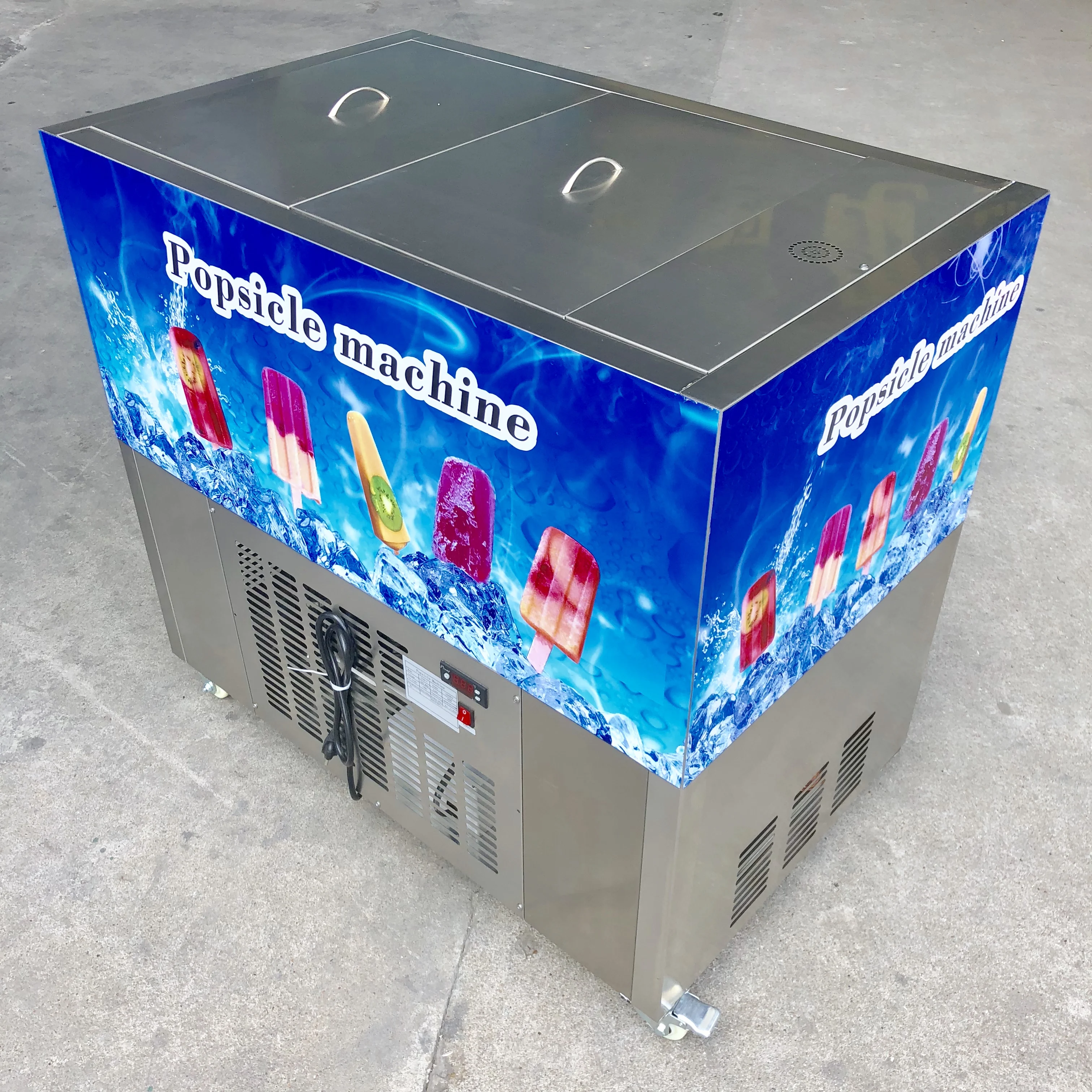 Ticari Dondurma ve Çubuklu Don - Commercial Popsicle Mold Maker Machine incelemesi ve fiyatı