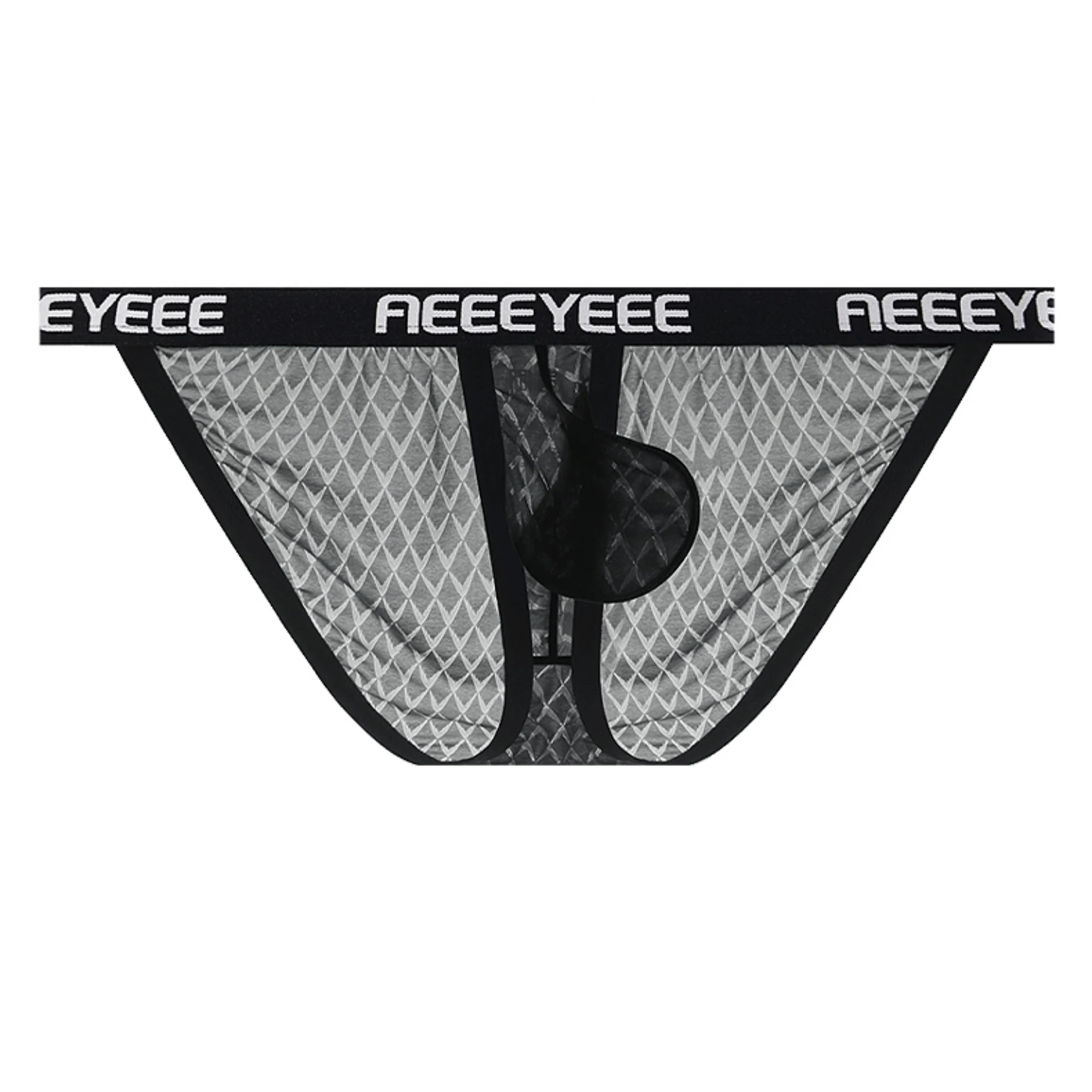 

Men's underwear ice silk ultra-thin transparent sexy triangle pants low waist tight elastic breathable Japanese style briefs