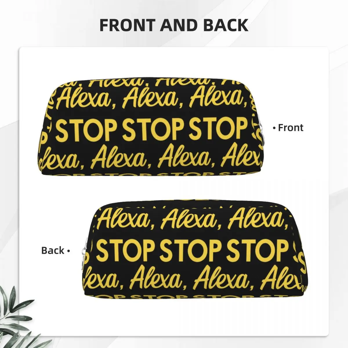 Alexa, Stop Solar Opposites Pencil Cases for Student Gifts Pen Box Pencil Bag Pencil Pouch Storage Stationery Supplies