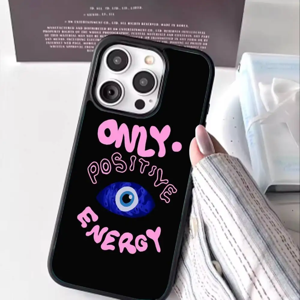 Turkish Lucky Blue Evil Eye Phone Case For iPhone 16e,16,15,14,13,12,11,Plus,Pro,Max,Mini Magsafe Magnetic Wireless Charging