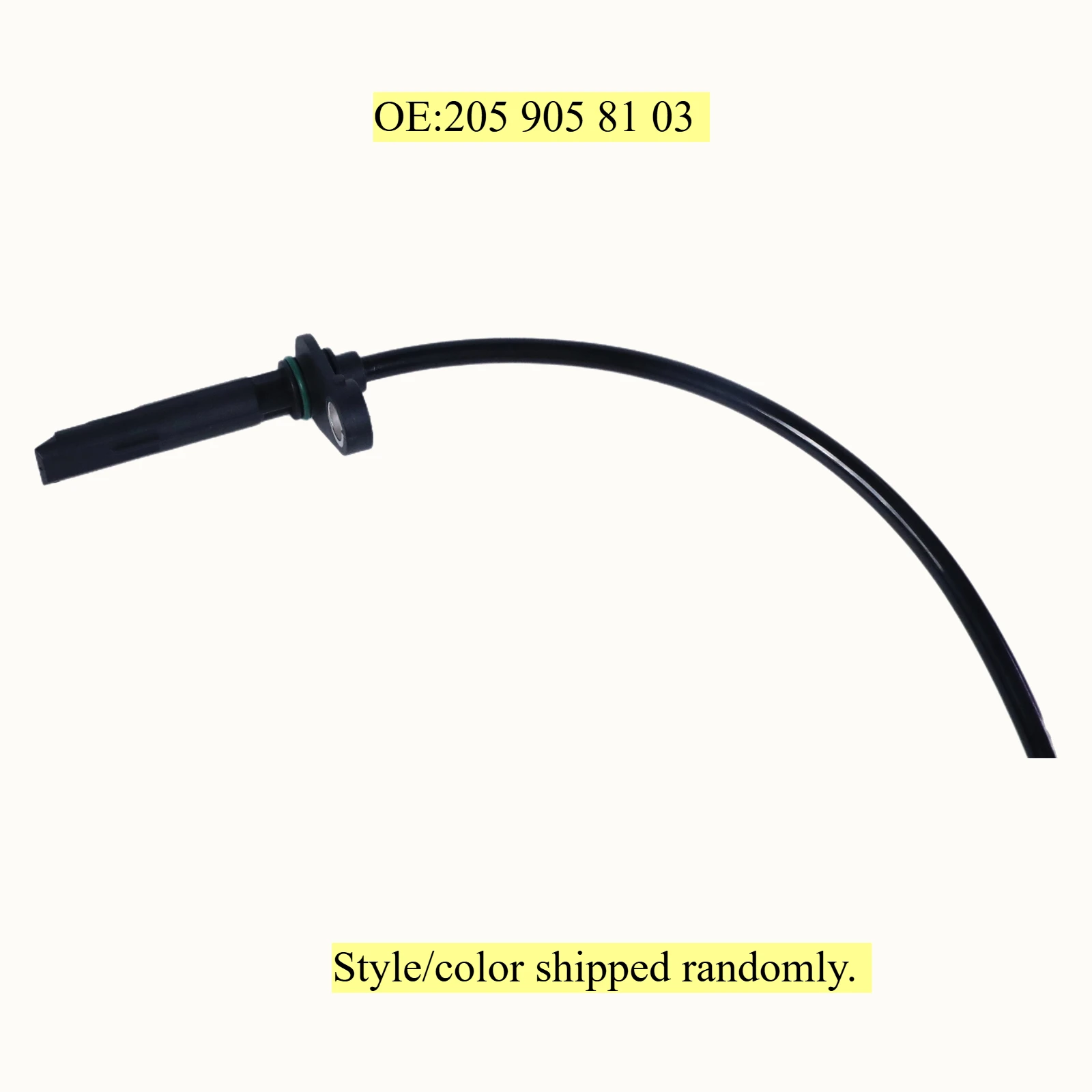 Front Left ABS Wheel Speed Sensor For Mercedes-Benz C160 C180 C180d C200 C200d C220d C250 C250d C300d C350e C43 AMG, 2059058103 view 4