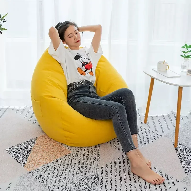 Lazy sofa, bean bag sofa, tatami, water-drop fabric super soft fabric sofa, living room, bedroom, balcony, outdoor picnic