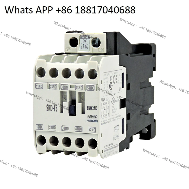 

Electromagnetic AC DC contactor SRD-T5 T9 coil voltage DC125V elevator special replacement SRD-N