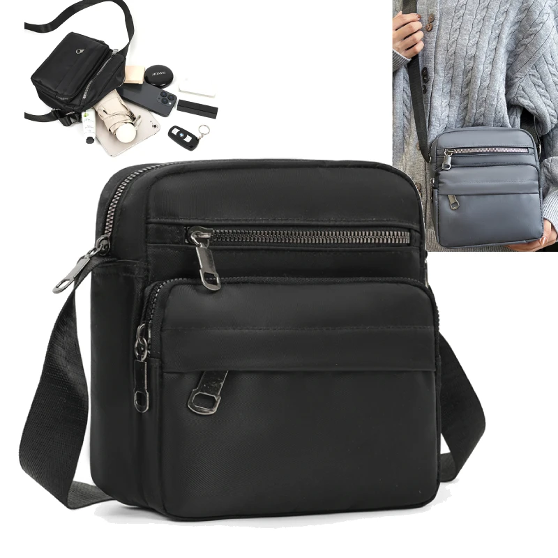 

Женская повседневная сумка через плечо, многослойные дорожные сумки на плечо для занятий спортом на открытом воздухе, пешего туризма, альпинизма, большой рюкзак на слинге