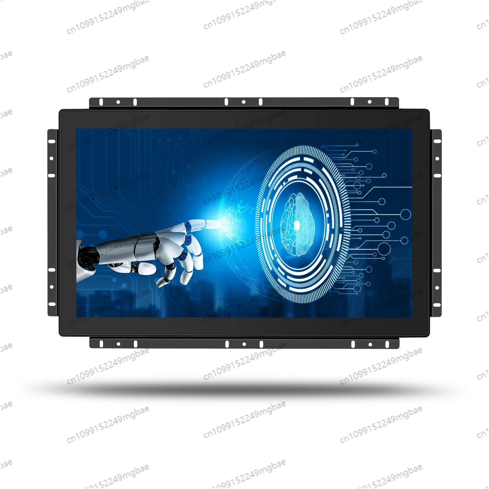 27-Inch industrial control medical and military application dustproof and waterproof alloy shell multi-touch all-in-one machine
