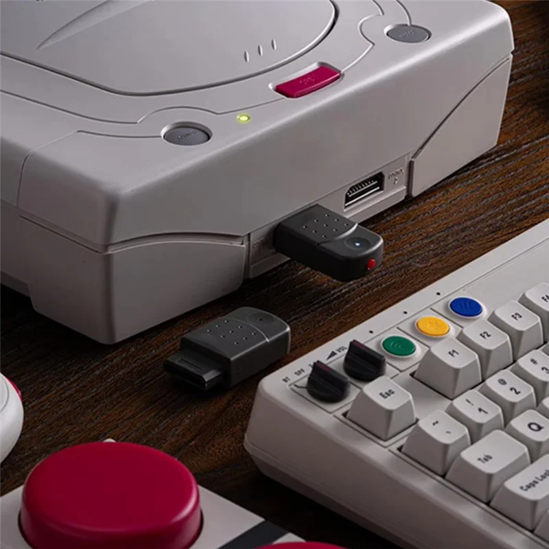 

SUNRI-Retro Bluetooth-приемник для Saturn и Windows, геймпад серии One для контроллера Switch Pro и PS5/PS4