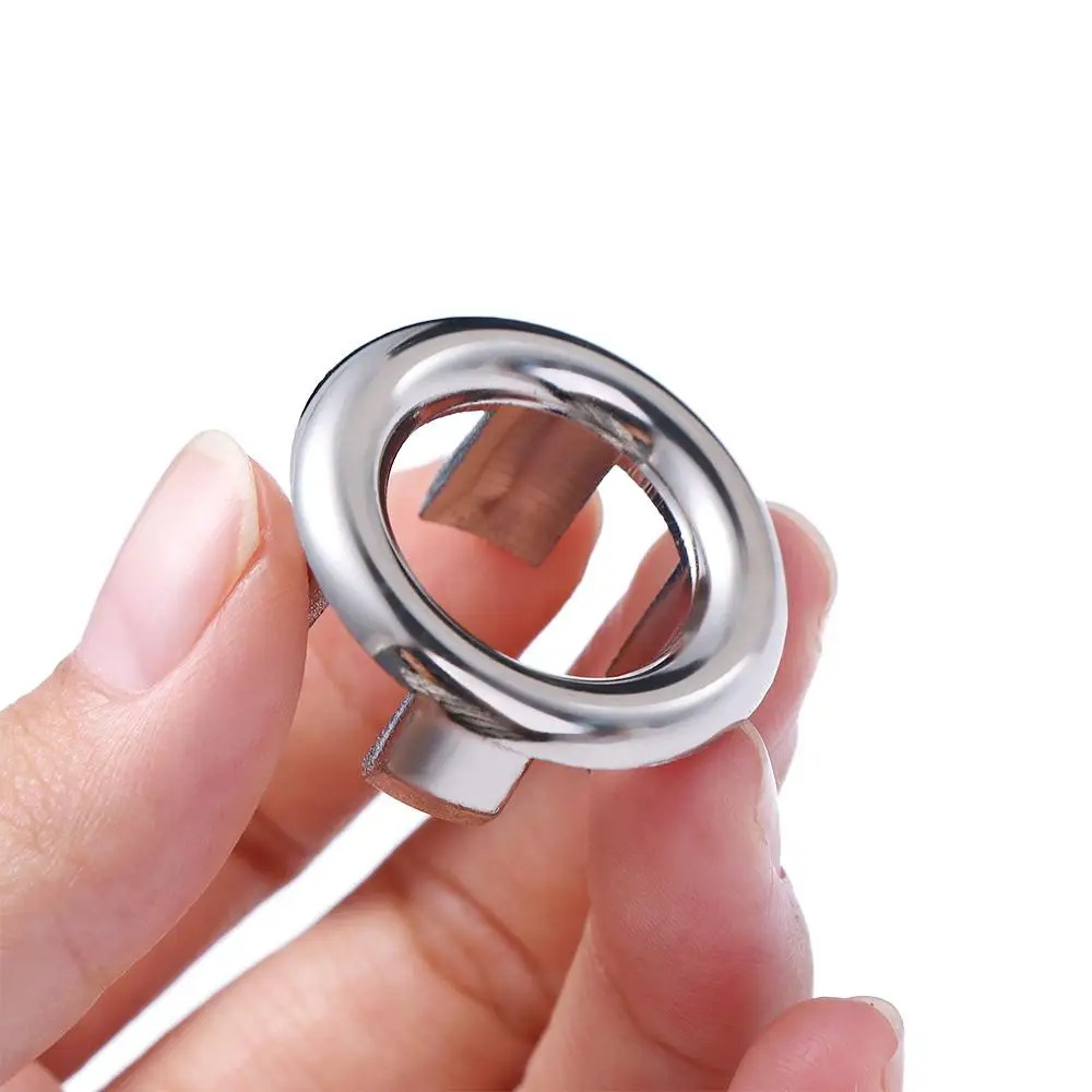 

Home Washing Basin Bathroom Ceramic Basin Kitchen Accessories Sink Round Ring Sink Basin Cap Hollow Overflow Cover Spare Cover