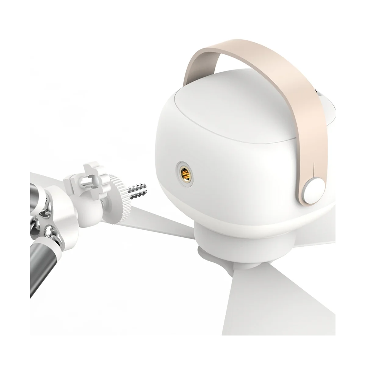 Mini ventilador de Camping USB con batería, Control remoto, 4 engranajes, luz LED portátil, tienda de campaña, ventilador de techo colgante para el hogar