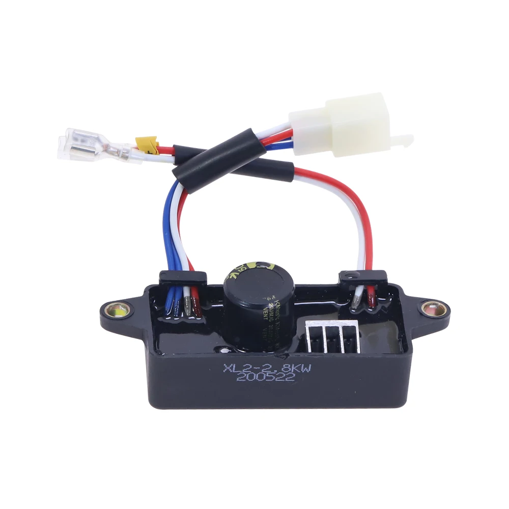 Automatic Electric Voltage Rectifier Regulator For Single Phase 2KW-3KW Chinese Gasoline Generator Spare Parts AVR 110*38*35mm