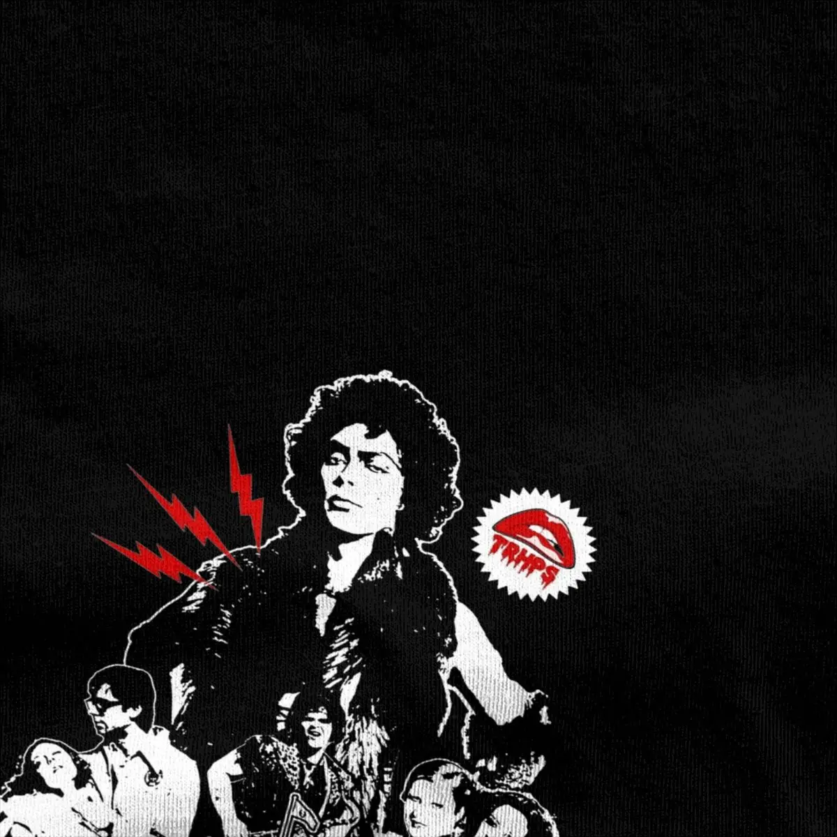 Frank N Furter T Shirt Beach rocky horror Classic T-Shirts Cotton Harajuku Tee Shirt For Men Short-Sleeved Casual Tees